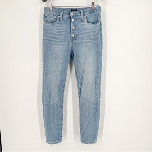 J. Crew Light Blue High Rise Skinny Jeans